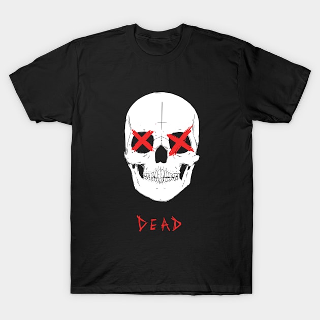 Skull T-Shirt by Wmarcs